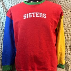 Colorful Crew Neck Sweater